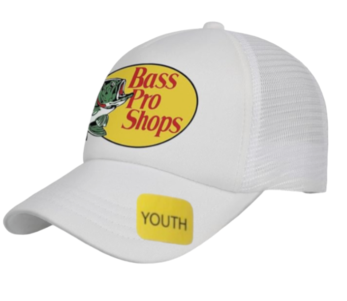 Bass Pro Shops Hat Trucker Hat Outdoors Hat Baseball Fishing Hat Snapback Youth