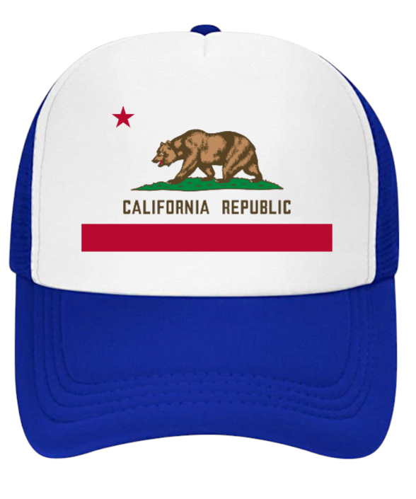 California Bear Hat Adjustable Snapback Trucker Hat California Love Hat Gift