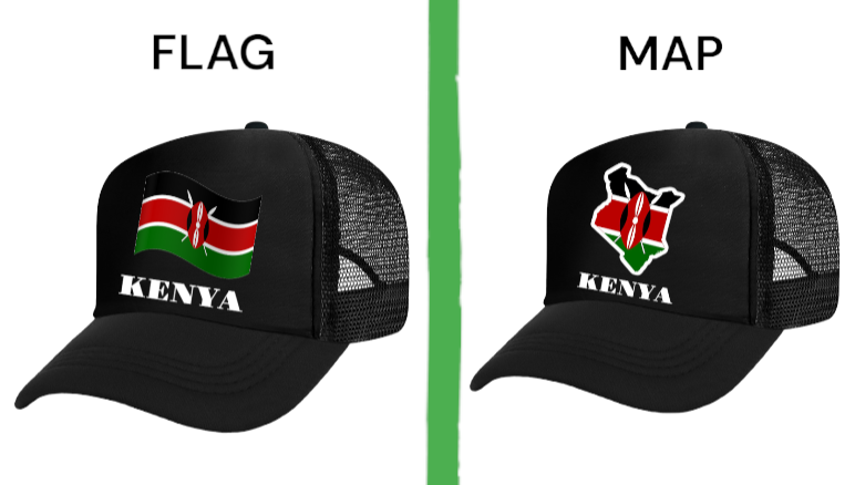 Map of Kenya Hat Trucker Hat Adjustable Snapback Kenyan Flag Hat Madaraka Day