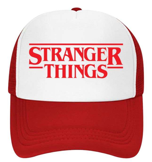 Stranger Things Hat Adjustable Snapback Trucker Hat Stranger Things Episodes Hat