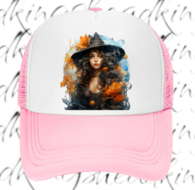 Beautiful Fairy Hat Adjustable Snapback Trucker Hat Supernatural Mythical Hat