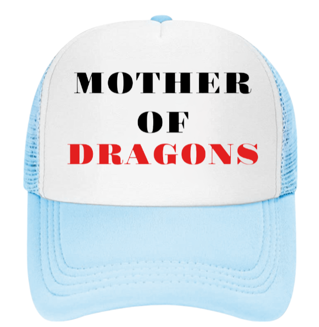 Mother Of Dragons Hat Adjustable Snapback Trucker Hat Game Of Thrones Theme Hat