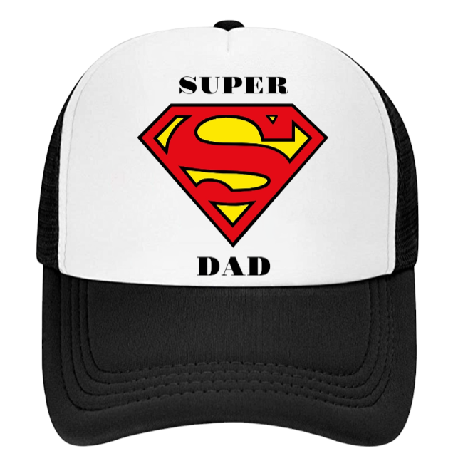 Super Mom Hat Super Dad Hat Couples Hat Adjustable Trucker Hat Gift for Mom Dad
