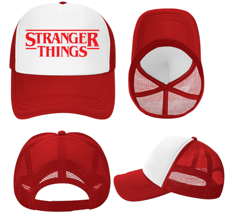 Stranger Things Hat Adjustable Snapback Trucker Hat Stranger Things Episodes Hat