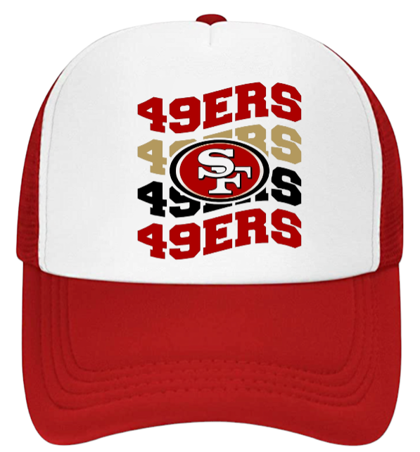 49 Football Hat Adjustable Snapback Trucker Hat Football Season Hat