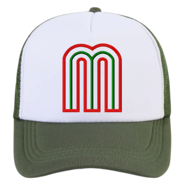 Mexico Baseball Hat Adjustable Snapback Trucker Hat Mexico Baseball Team Hat
