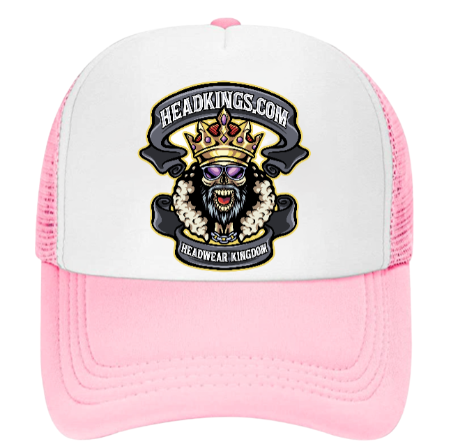HEADKINGS Logo Hat Adjustable Snapback Trucker Hat Headwear Kingdom Outdoors Hat