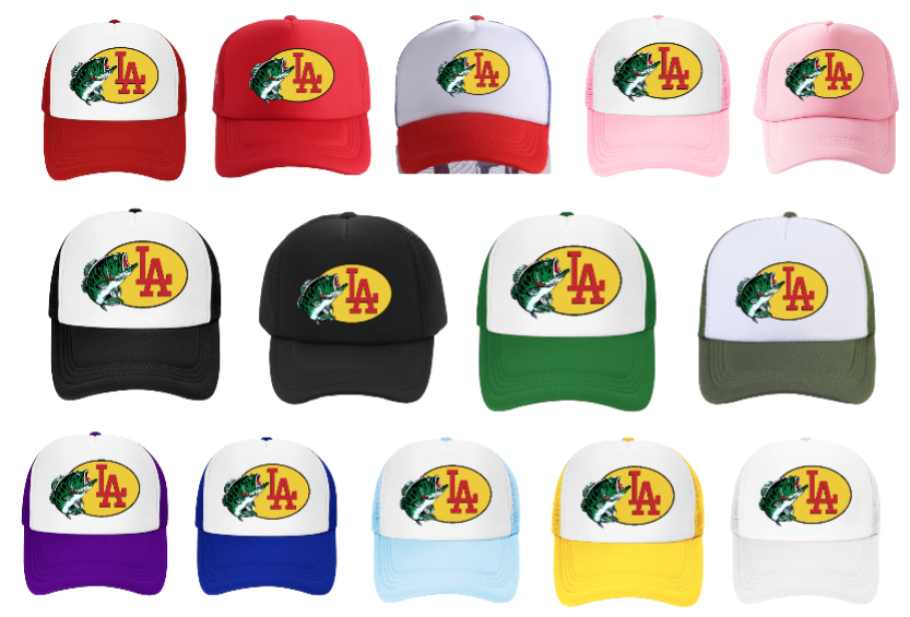 Los Angeles Angles Hat Adjustable Snapback Trucker Hat Crown Angles Wings Kings