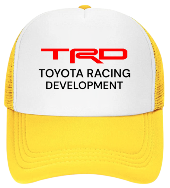Toyota Racing Development Adjustable Snapback Trucker Hat 4X4 TRD Punisher Hat