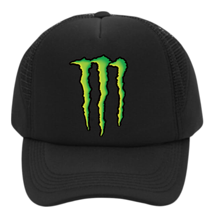 Monster Drink Hat Adjustable Snapback Trucker Hat Monster Energy Drink Hat Gift