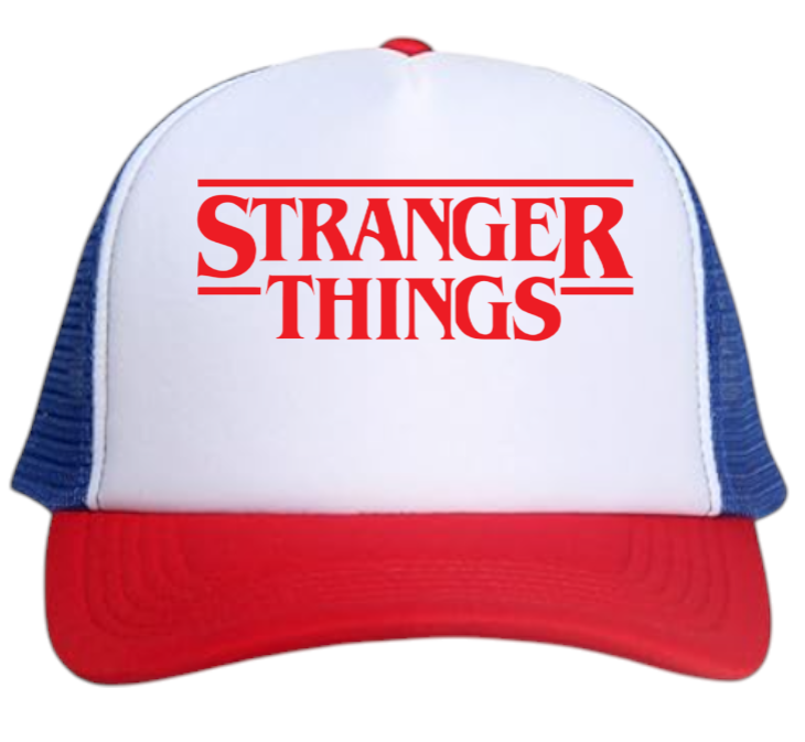 Stranger Things Hat Adjustable Snapback Trucker Hat Stranger Things Episodes Hat