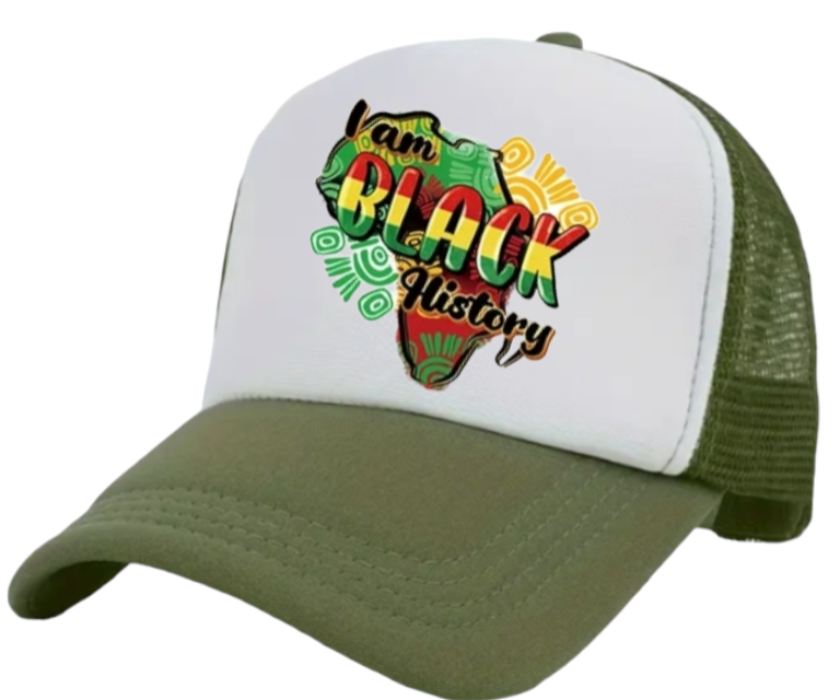 Black History Hat Trucker Hat Adjustable Snapback Hat Black History Pride Love