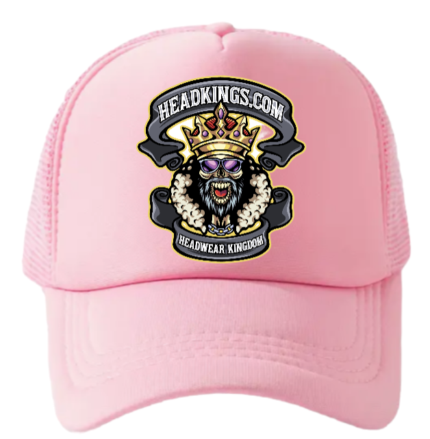 HEADKINGS Logo Hat Adjustable Snapback Trucker Hat Headwear Kingdom Outdoors Hat