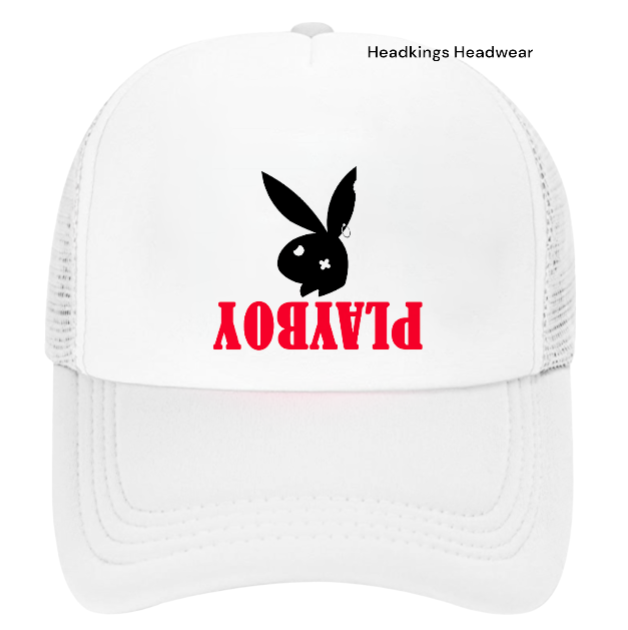 Couples Hat Adjustable Snapback Trucker Hat Funny Hat Bunny Hat Lovers Hat Gift