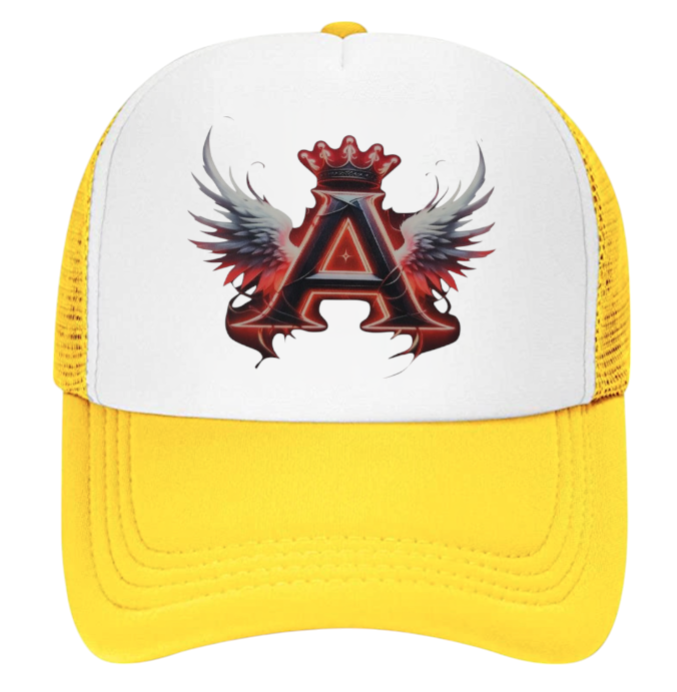 Los Angeles Angles Hat Adjustable Snapback Trucker Hat Crown Angles Wings Kings