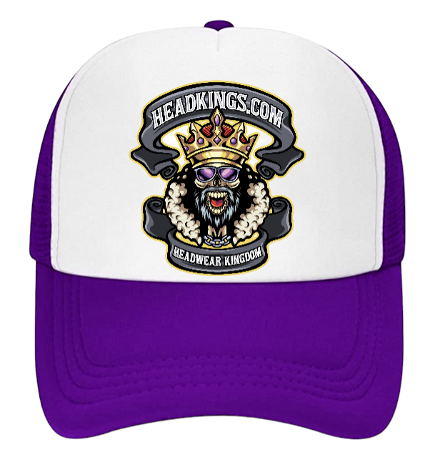 HEADKINGS Logo Hat Adjustable Snapback Trucker Hat Headwear Kingdom Outdoors Hat