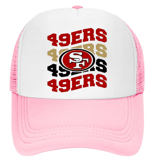 49 Football Hat Adjustable Snapback Trucker Hat Football Season Hat