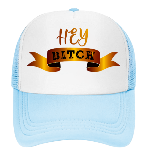Funny Hat Adjustable Snapback Trucker Hey BItch Certified Hat Outdoors Hat