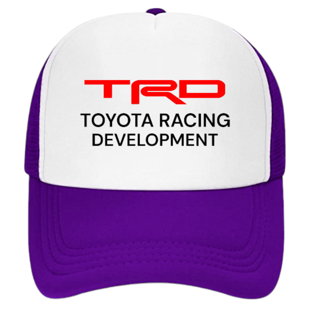 Toyota Racing Development Adjustable Snapback Trucker Hat 4X4 TRD Punisher Hat