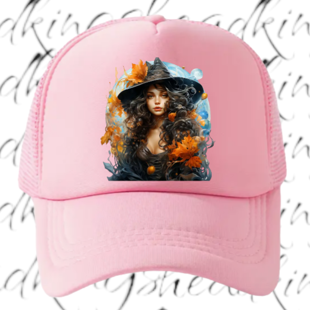 Beautiful Fairy Hat Adjustable Snapback Trucker Hat Supernatural Mythical Hat
