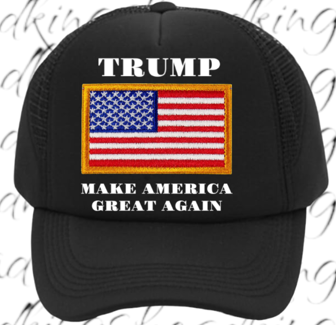 Trump Hat Trucker Hat Adjustable Snapback Make America Great Again 2024 MAGA