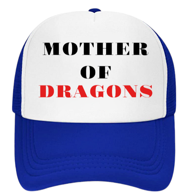 Mother Of Dragons Hat Adjustable Snapback Trucker Hat Game Of Thrones Theme Hat