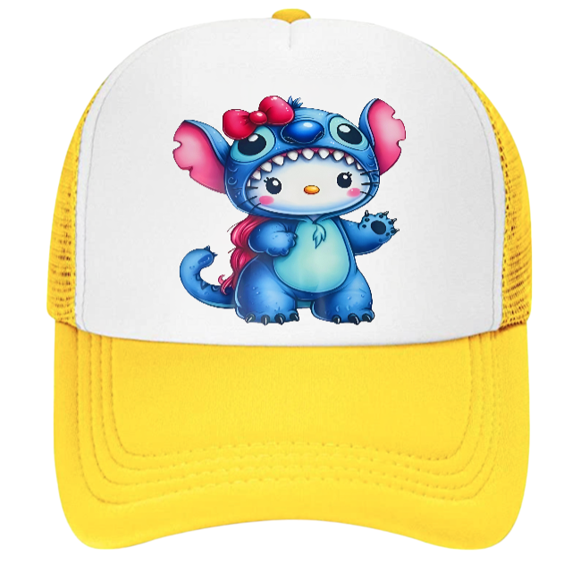 Anime Hat Ribbon Hat Adjustable Snapback Trucker Hat Anime Character Hat