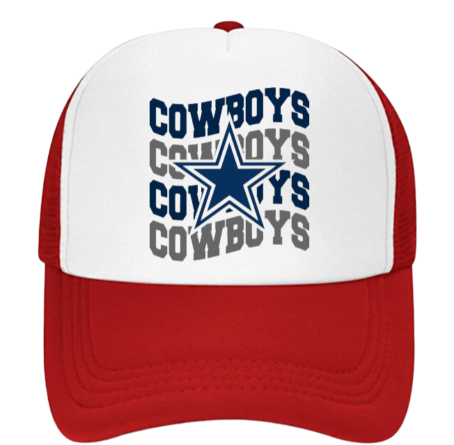 Football Hat Adjustable Snapback Trucker Hat Football Season Hat Texas Hat