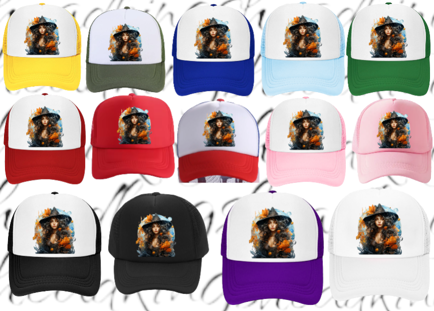 Beautiful Fairy Hat Adjustable Snapback Trucker Hat Supernatural Mythical Hat