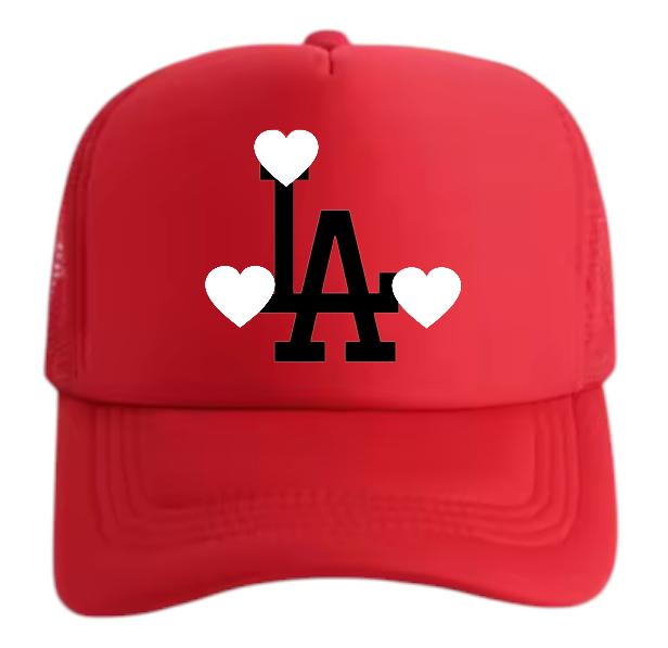 Dodgers Baseball Hat Adjustable Snapback Trucker Hat Dodgers Zebra Love Hat