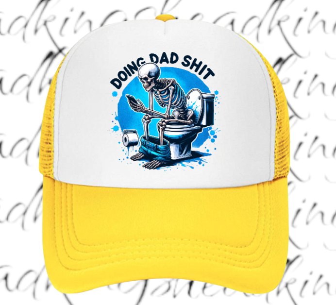 Funny Hat Dad Hat Adjustable Snapback Trucker Hat Gift for Dad Busy on Phone Hat