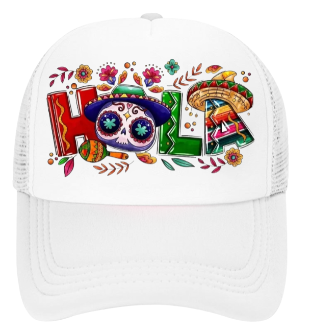 Mexican Greetings Baseball Hat Trucker Hat Adjustable Snapback Hat Unisex Hat