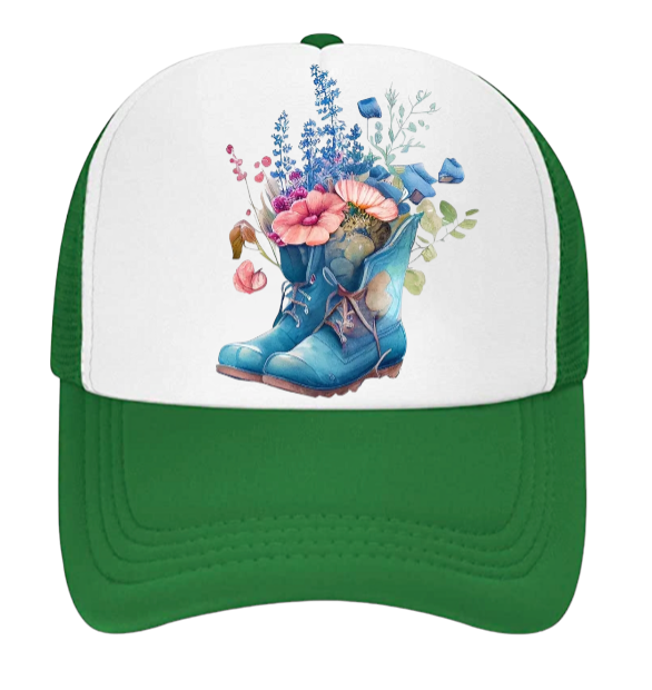 Garden Boots Hat Baseball Hat for Florist Farmer Gardener Flower Lover Hat