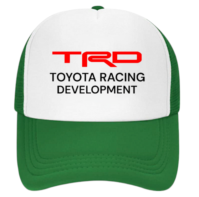 Toyota Racing Development Adjustable Snapback Trucker Hat 4X4 TRD Punisher Hat