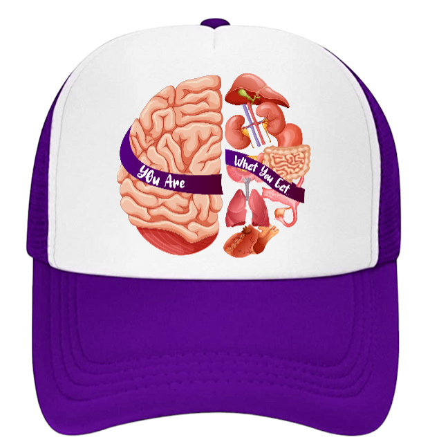 Healthy Lifestyle Hat Trucker Hat Adjustable Snapback You Are What You Eat Gym