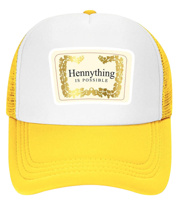 Good Vibes Hat Adjustable Snapback Trucker Hat Hennything Is Possible Hennessy