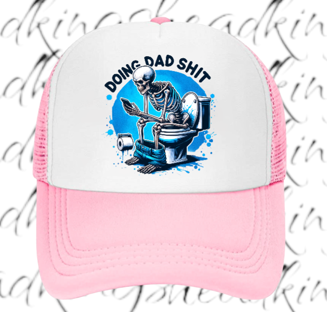 Funny Hat Dad Hat Adjustable Snapback Trucker Hat Gift for Dad Busy on Phone Hat