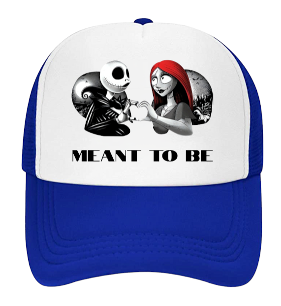 Christmas Hat Adjustable Trucker Hat Nightmare Before Christmas True Love Hat