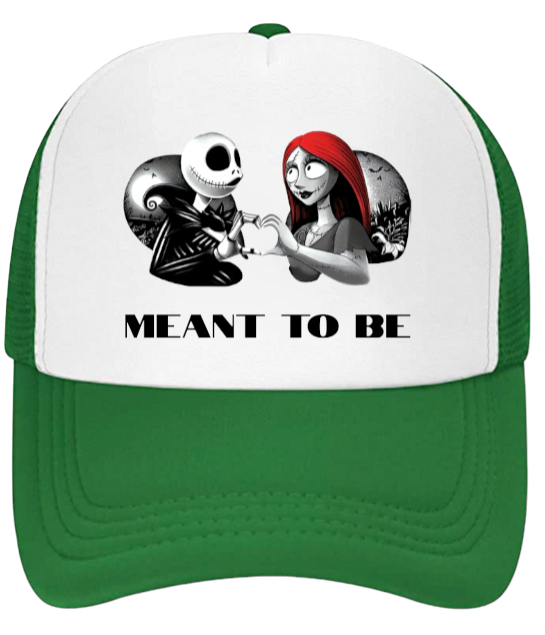 Christmas Hat Adjustable Trucker Hat Nightmare Before Christmas True Love Hat