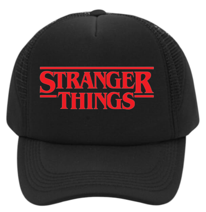 Stranger Things Hat Adjustable Snapback Trucker Hat Stranger Things Episodes Hat