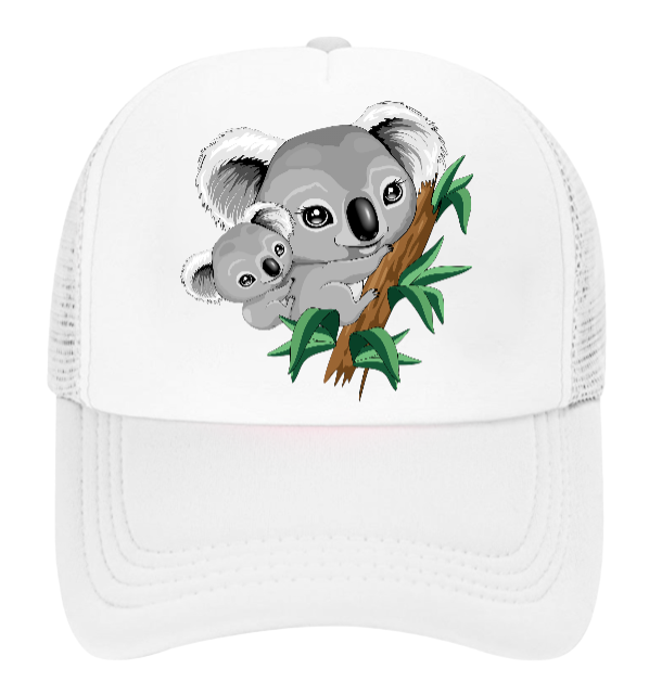 Koala Baseball Hat Trucker Hat Adjustable Unisex Hat Snapback Animal Lover Hat