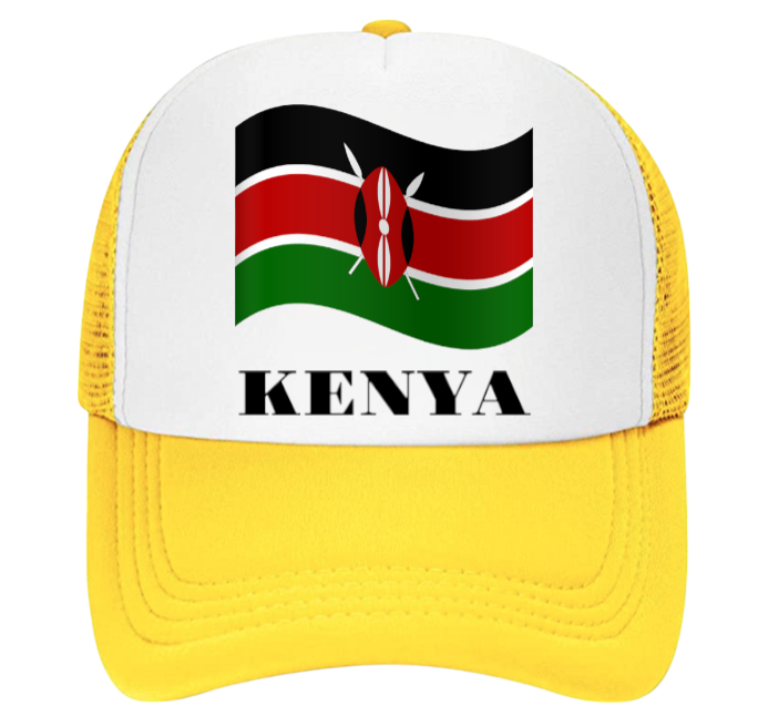 Map of Kenya Hat Trucker Hat Adjustable Snapback Kenyan Flag Hat Madaraka Day