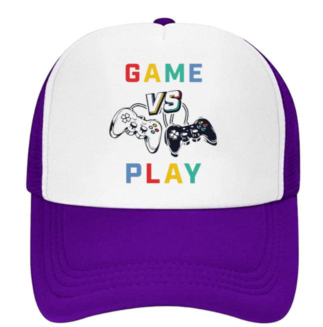 Gamer Hat Trucker Hat Adjustable Hat Unisex Hat Snapback Adult Play Game Hat