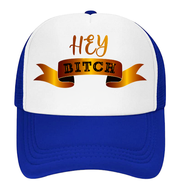 Funny Hat Adjustable Snapback Trucker Hey BItch Certified Hat Outdoors Hat