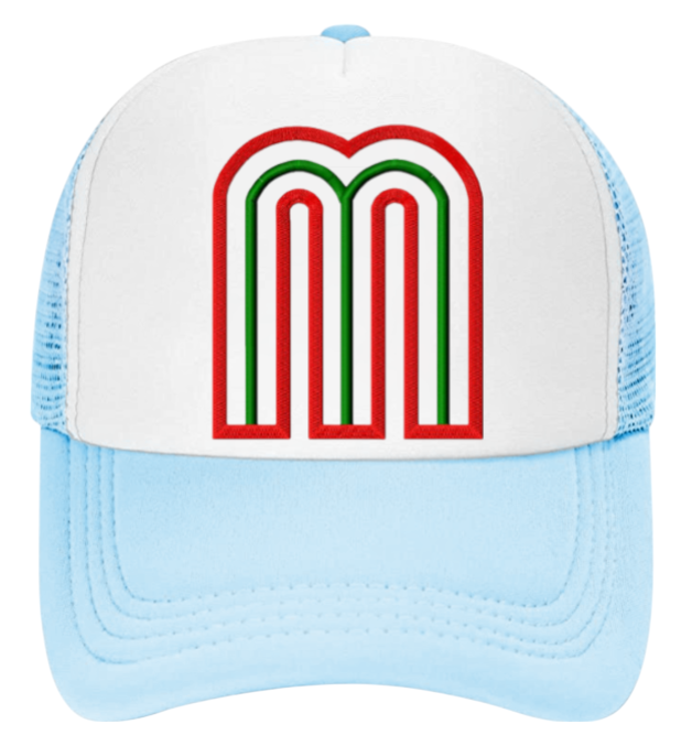 Mexico Baseball Hat Adjustable Snapback Trucker Hat Mexico Baseball Team Hat