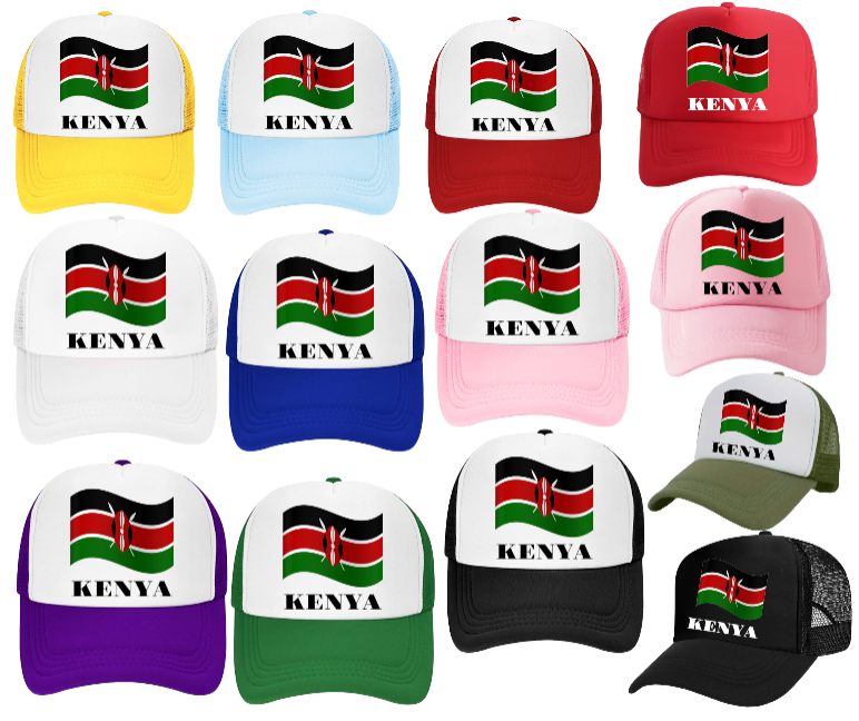 Map of Kenya Hat Trucker Hat Adjustable Snapback Kenyan Flag Hat Madaraka Day