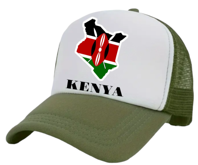Map of Kenya Hat Trucker Hat Adjustable Snapback Kenyan Flag Hat Madaraka Day