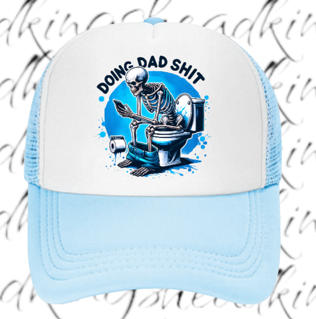Funny Hat Dad Hat Adjustable Snapback Trucker Hat Gift for Dad Busy on Phone Hat