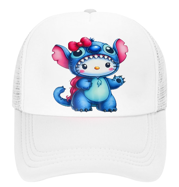 Anime Hat Ribbon Hat Adjustable Snapback Trucker Hat Anime Character Hat