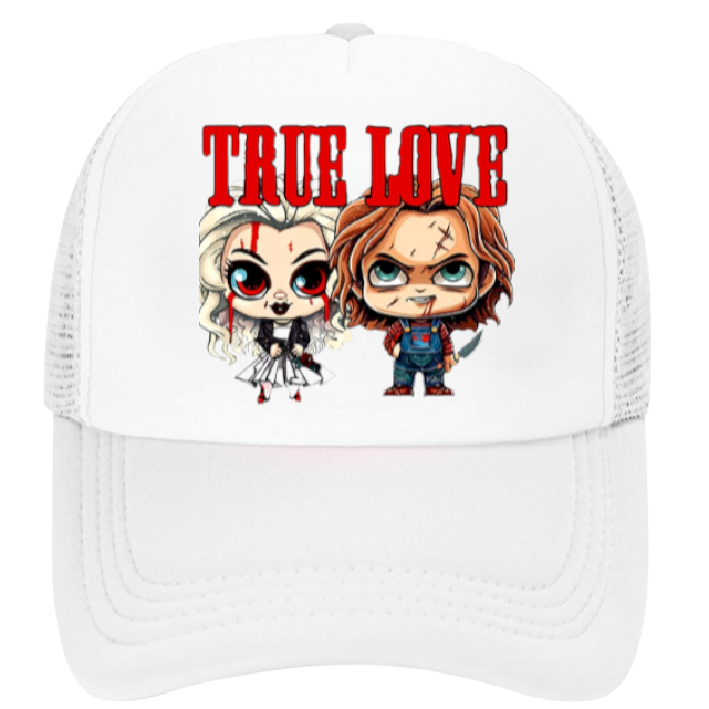 True Love Hat Chucky Killer Doll Hat Adjustable Snapback Trucker Hat Outdoor Hat